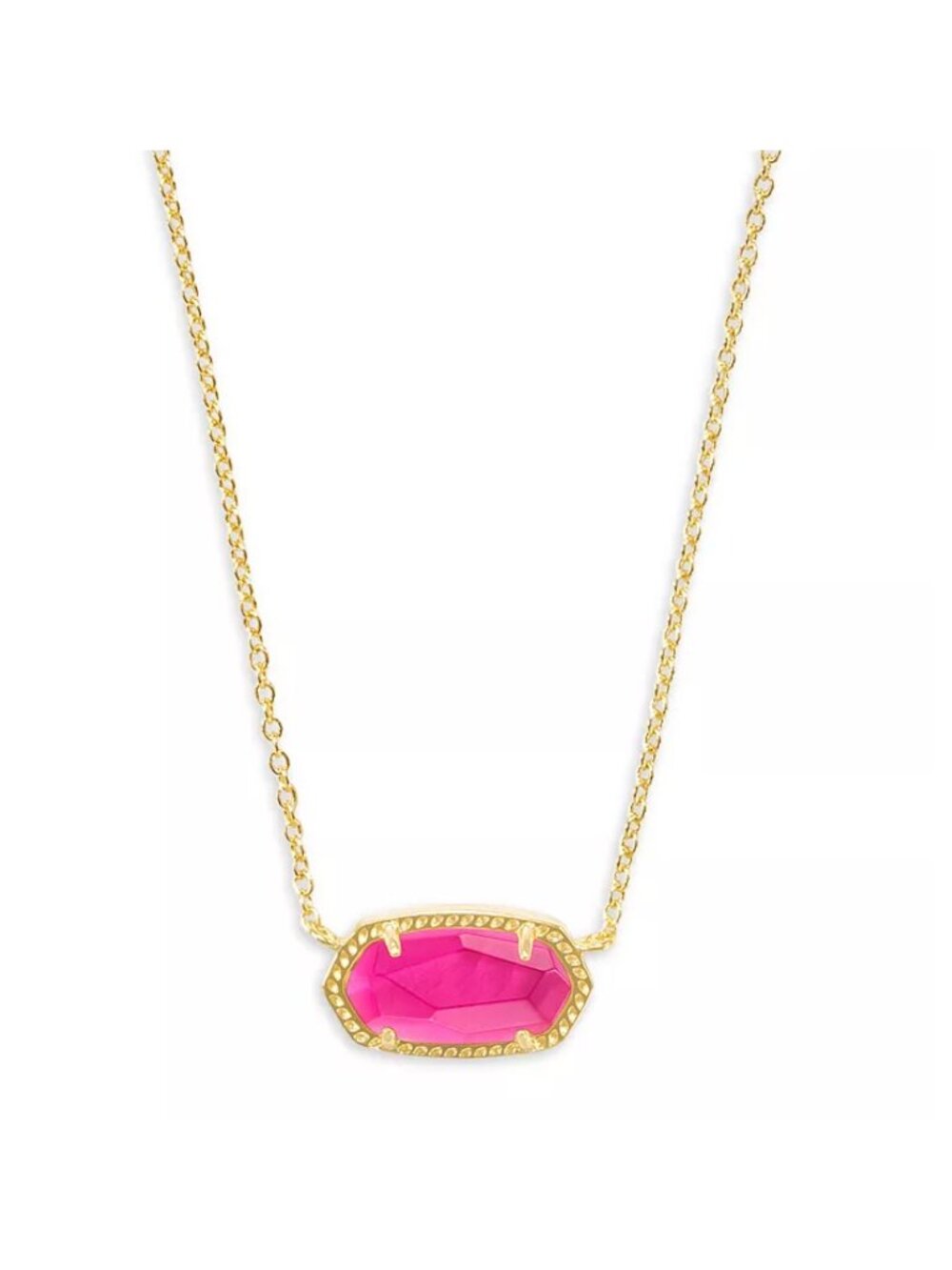 Kendra Scott Elisa Pendant Necklace in 14K Gold Plated, 15" NWT